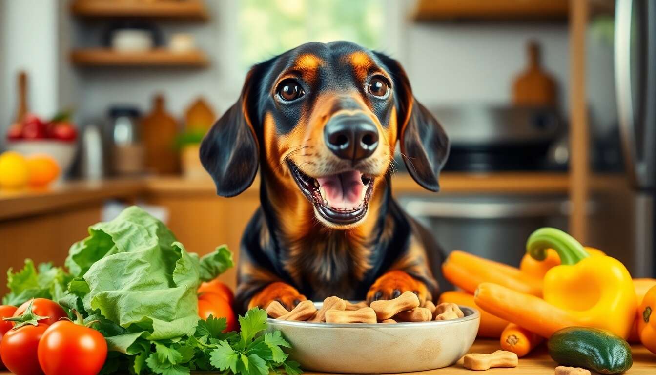 Teckel (Dachshund) : délices et régime, un équilibre à trouver