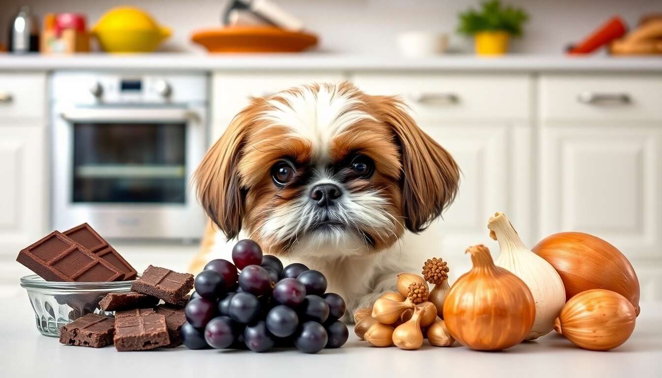 Aliments à éviter absolument dans le régime du shi tzu