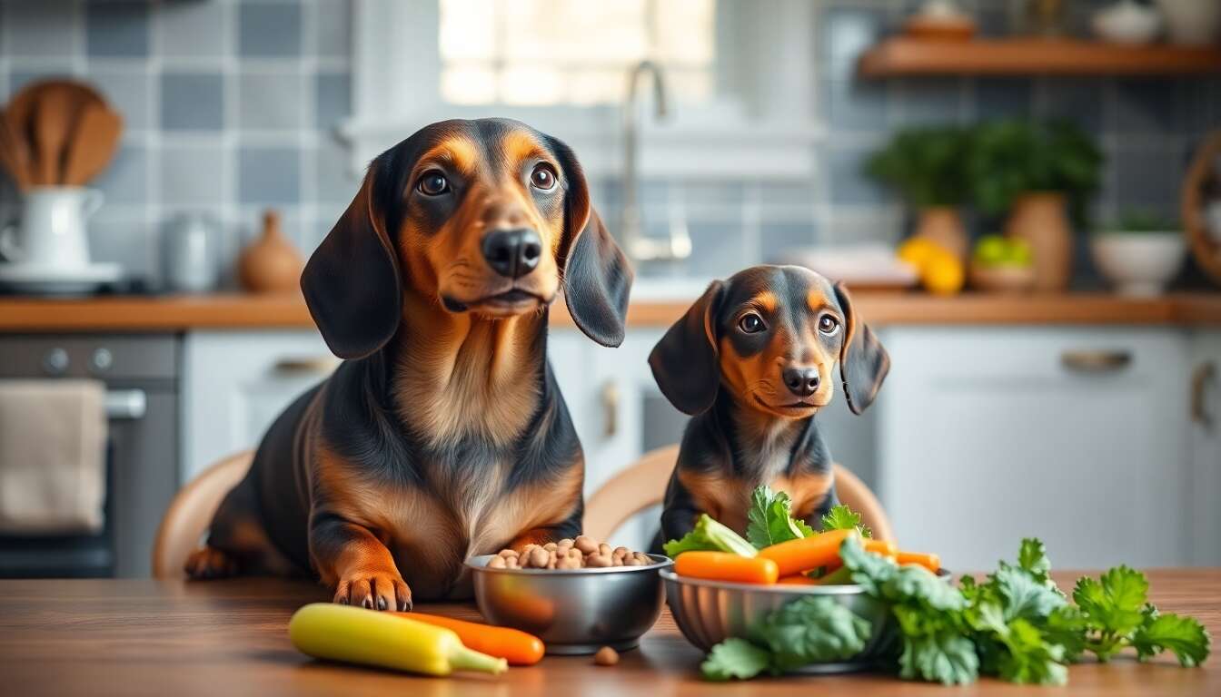 Les besoins nutritionnels du teckel adulte et chiot Les besoins nutritionnels du teckel adulte et chiot