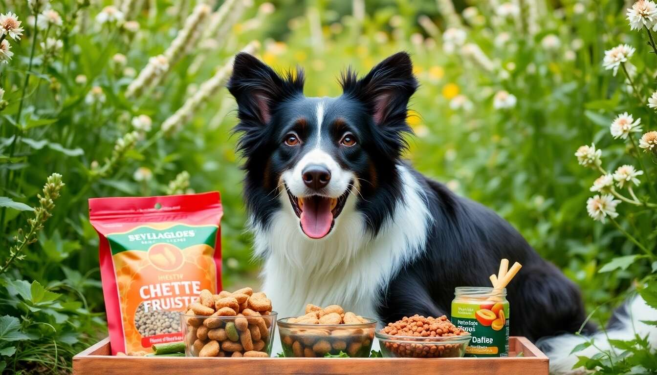 Border Collie : choix nutritionnel et plaisirs gustatifs
