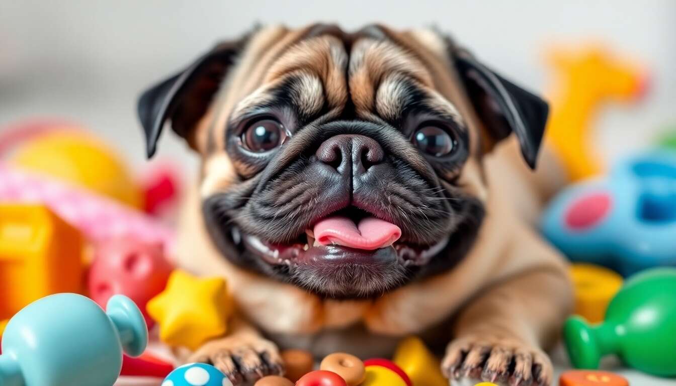 Carlin (pug) : découvrez ses péchés mignons !