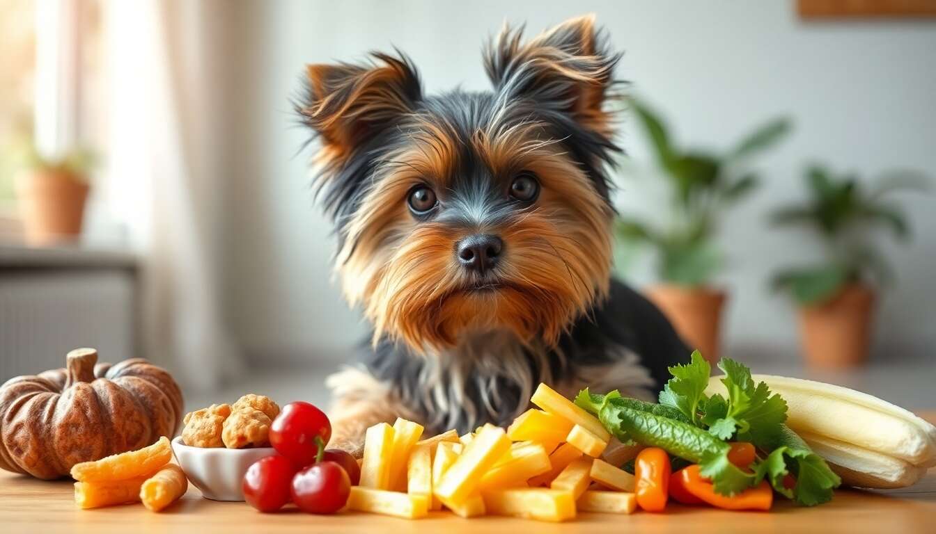 Yorkshire Terrier : les gourmandises à privilégier