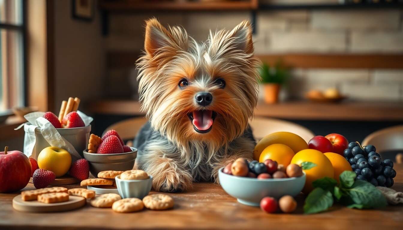 Choisir les gourmandises adaptées à son yorkshire terrier