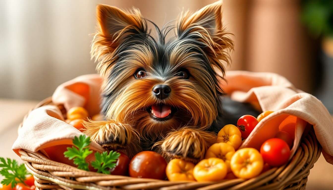 Les ingrédients à privilégier pour le bien-être du yorkshire