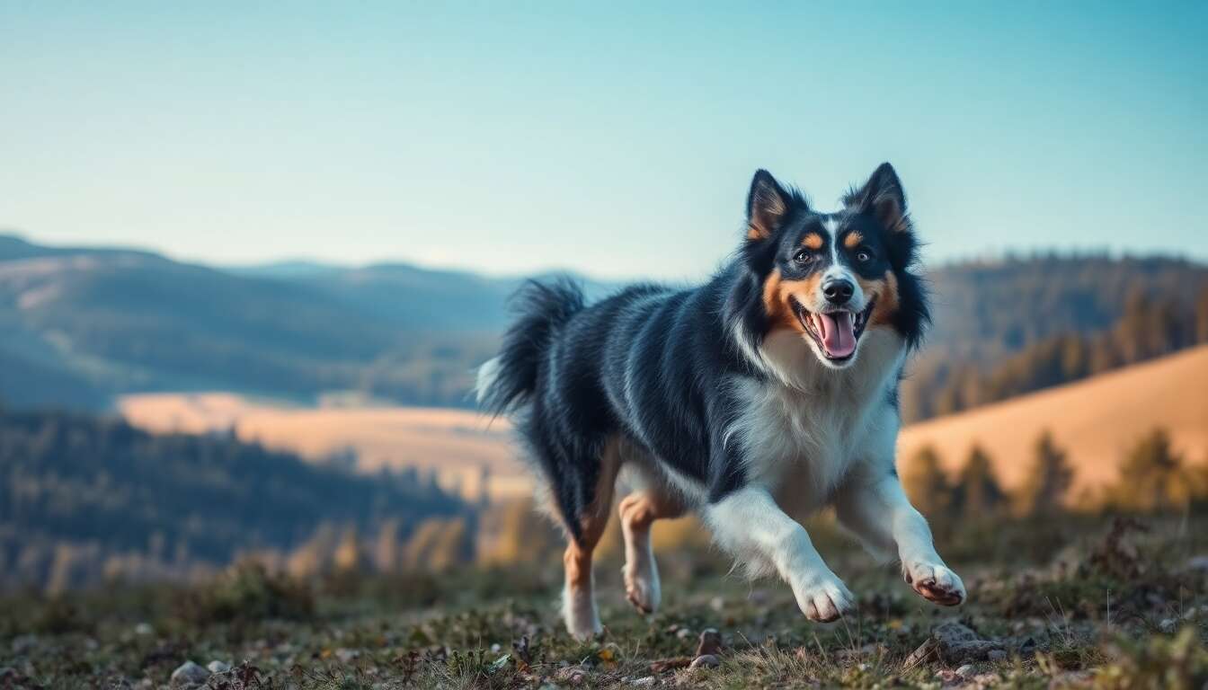Activité physique et environnement idéal pour le finnois de laponie