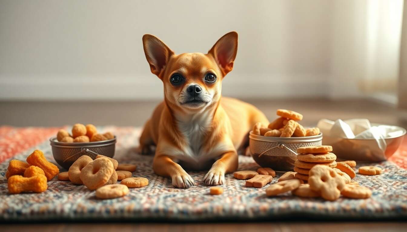 Choisir les friandises adaptées à la taille de votre chihuahua