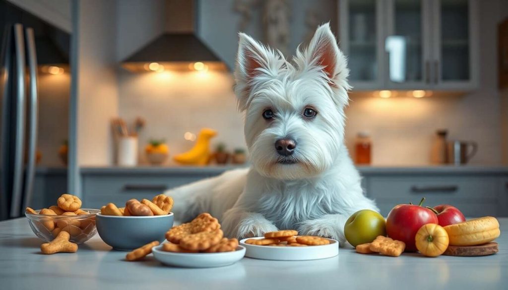 West Highland White Terrier: que doit contenir sa sucrerie?