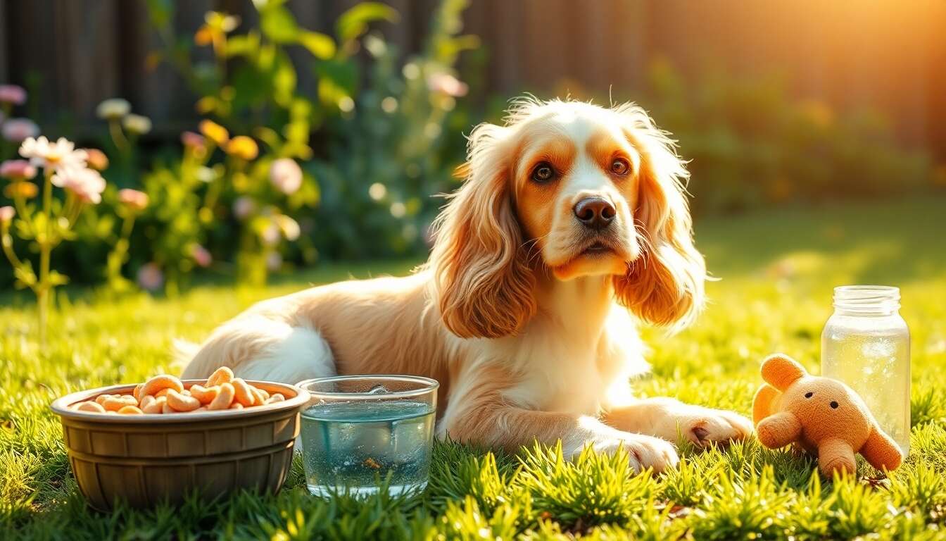 Comprendre les besoins alimentaires du cocker spaniel anglais