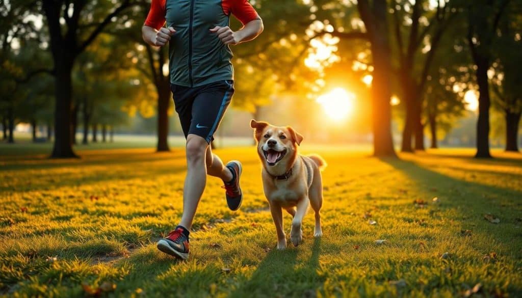 Course à pied et chiens : établir une routine d’entraînement efficace