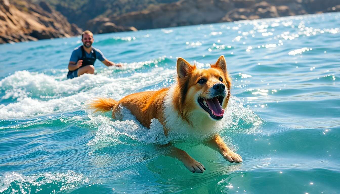 Profiter des bienfaits de la natation canine