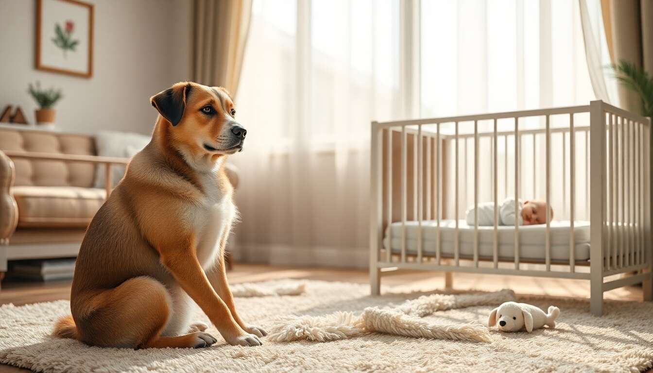 Conseils comportementaux : gérer l'arrivée d'un nouveau-né avec votre chien