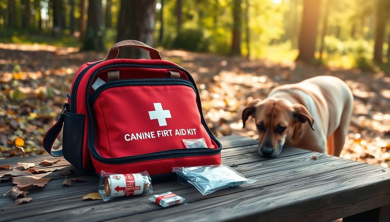 Pourquoi une trousse de secours canine est essentielle
