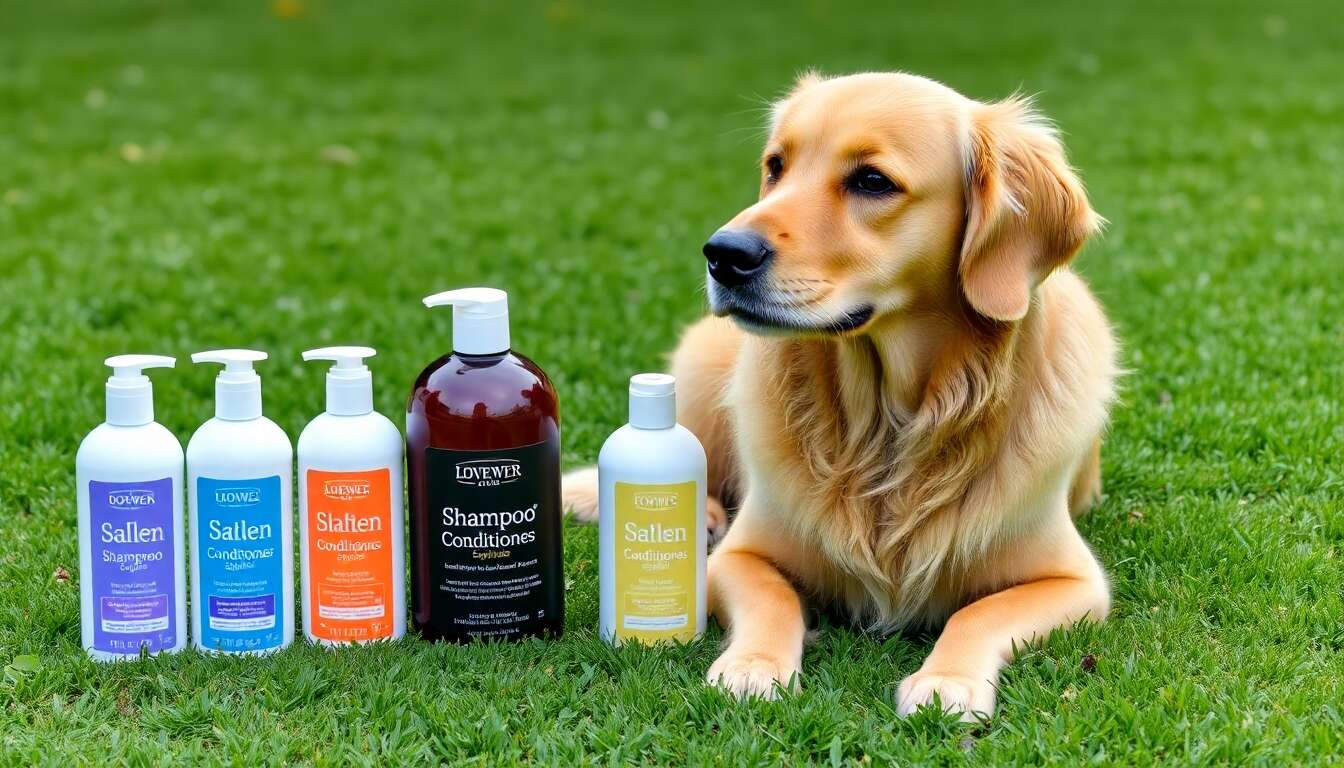 Top 5 des après-shampoings canins pour un poil soyeux