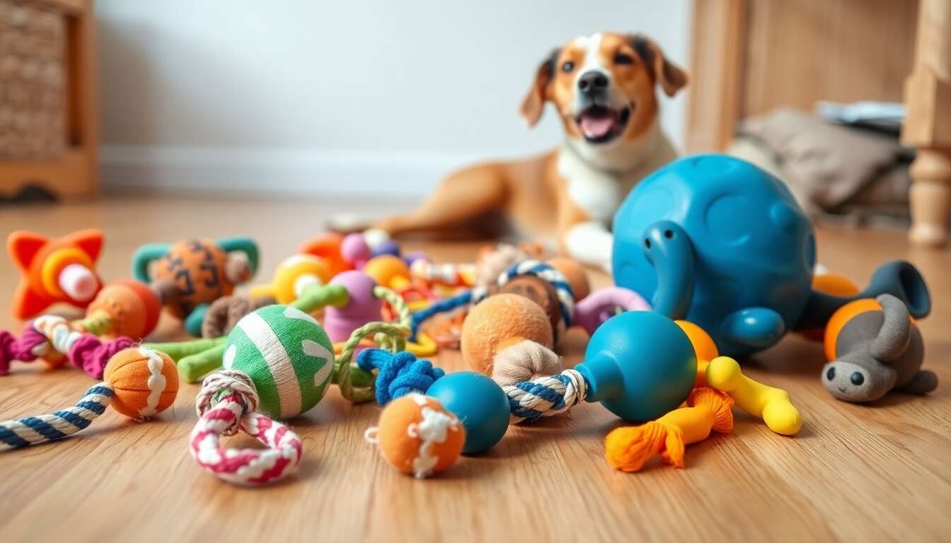 Choix de jouet pour chien : quel matériau privilégier ?