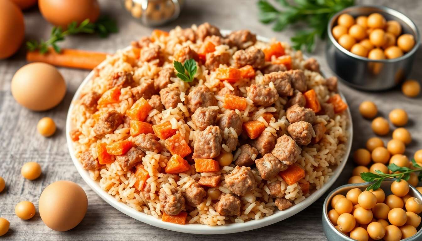 Recettes maison : nourriture équilibrée pour votre compagnon canin
