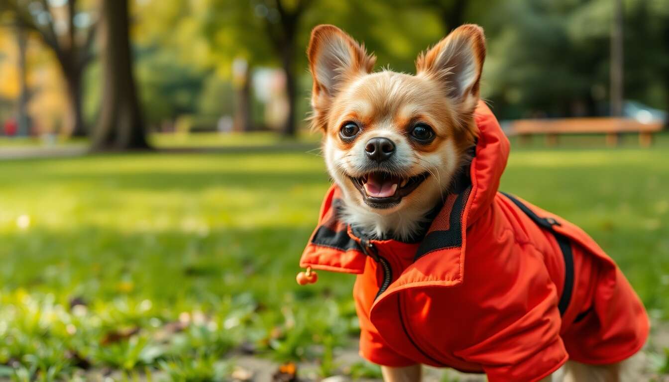 Tendances actuelles des manteaux pour petits chiens