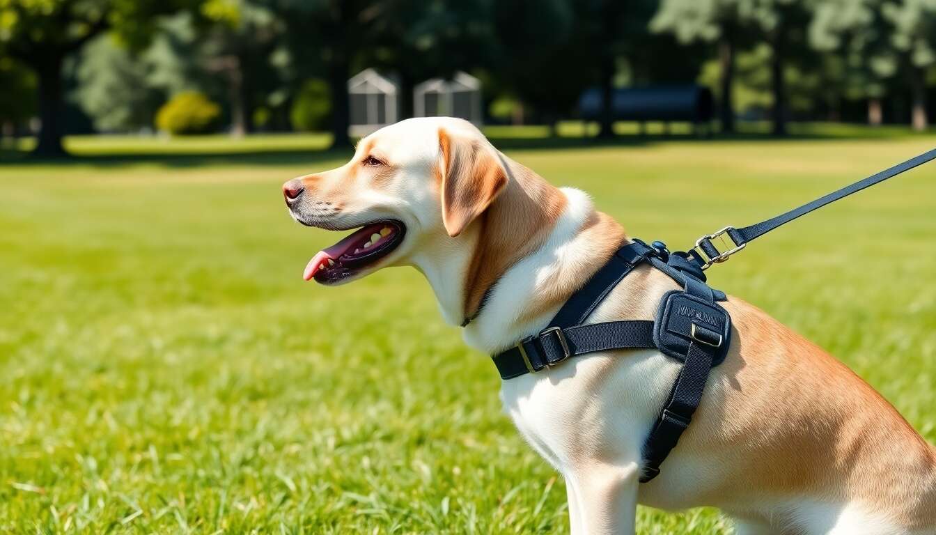 Harnais pour chien : confort et sécurité