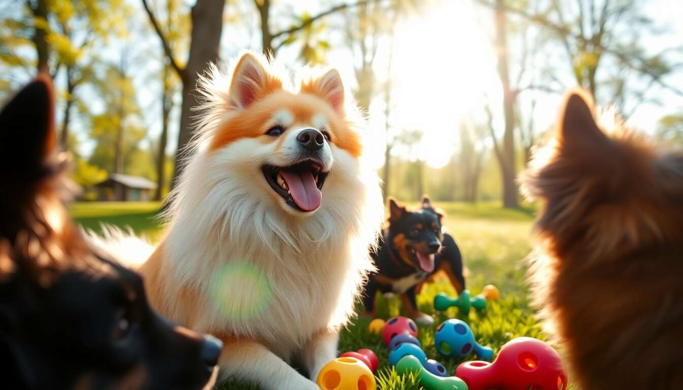 Techniques de socialisation efficaces pour le spitz nain