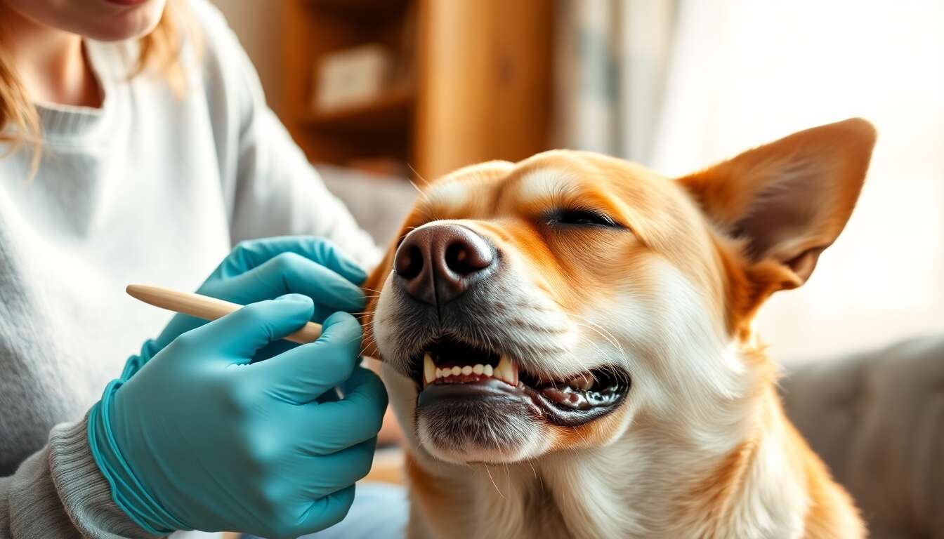 Techniques douces pour nettoyer les dents de votre senior canin sans stress