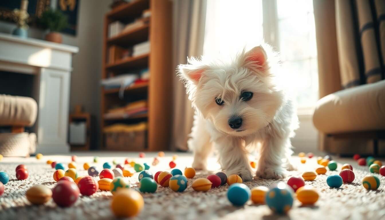 Cache-cache friandises : un grand classique canin