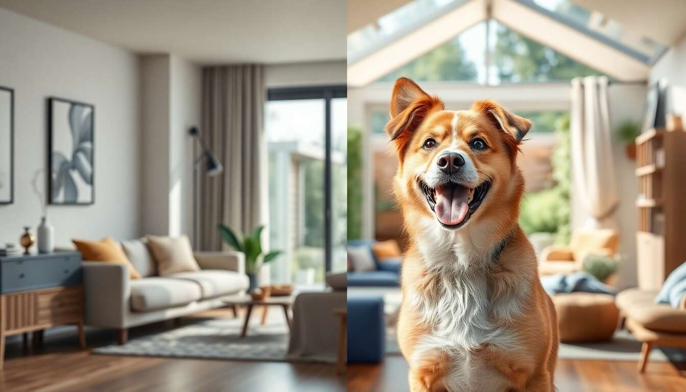 Bienfaits d'une maison pour un chien de taille moyenne