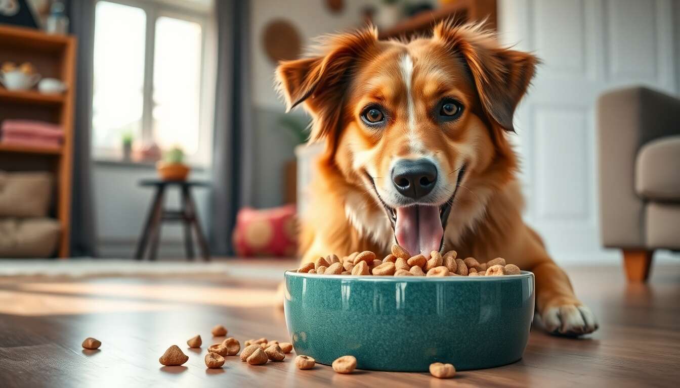 Avantages des croquettes pour votre chien
