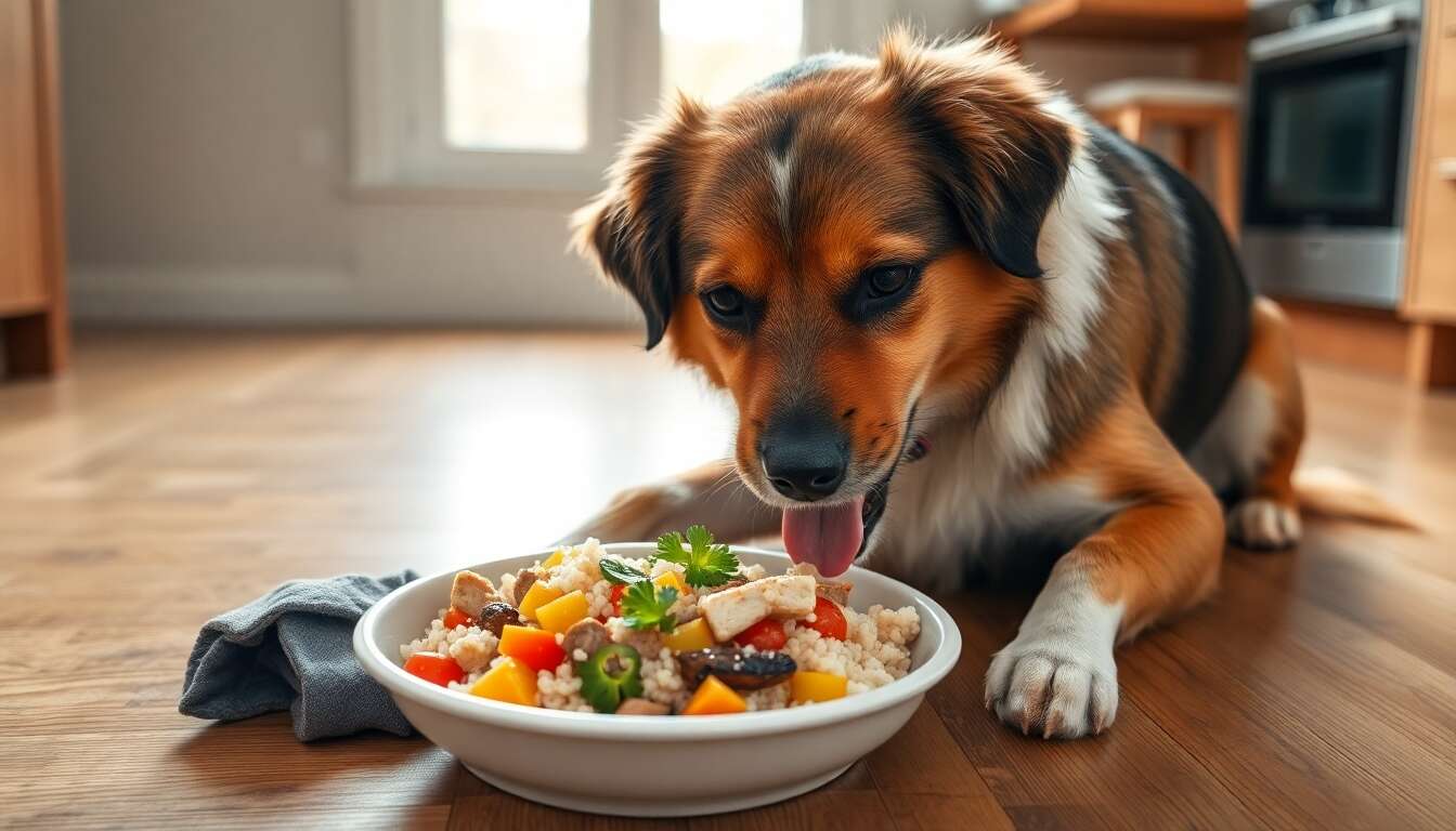 Rations ménagères équilibrées : guide pratique pour les propriétaires de chiens