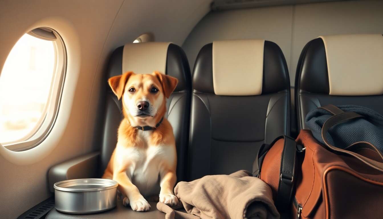 Voyager en avion avec son chien : conseils pratiques