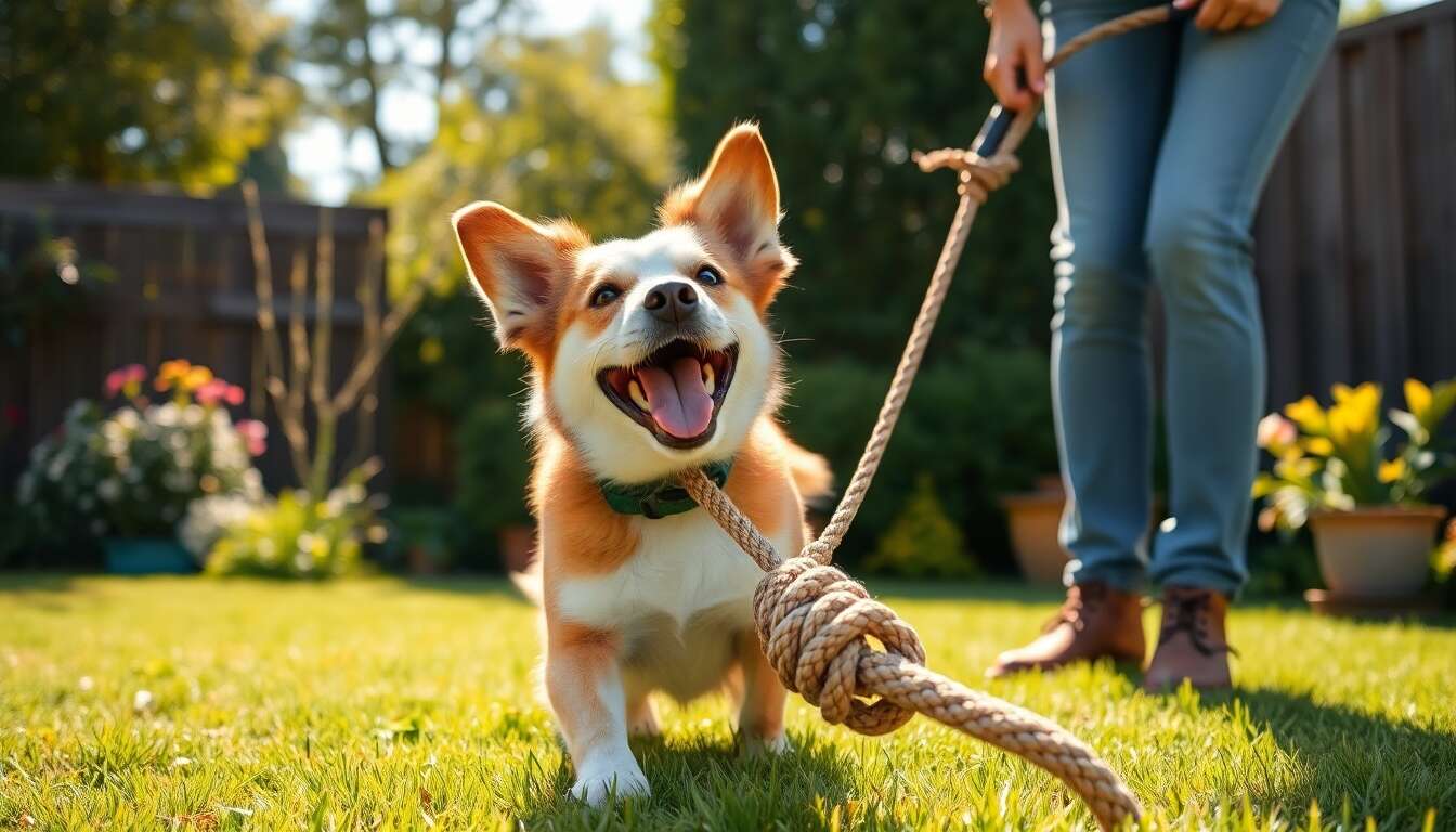 Les bienfaits des jeux de traction pour le lien ma&icirc;tre-animal