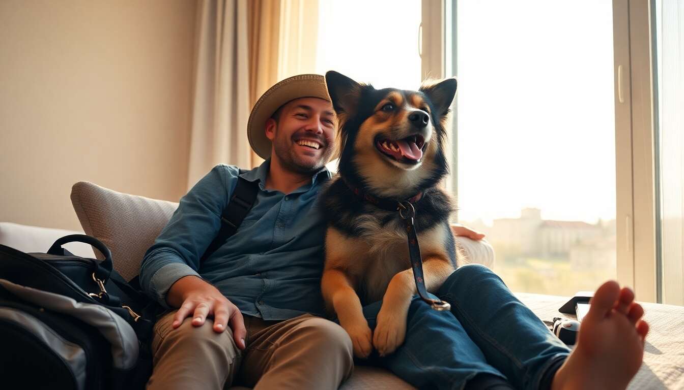 Trouver des h&eacute;bergements dog friendly