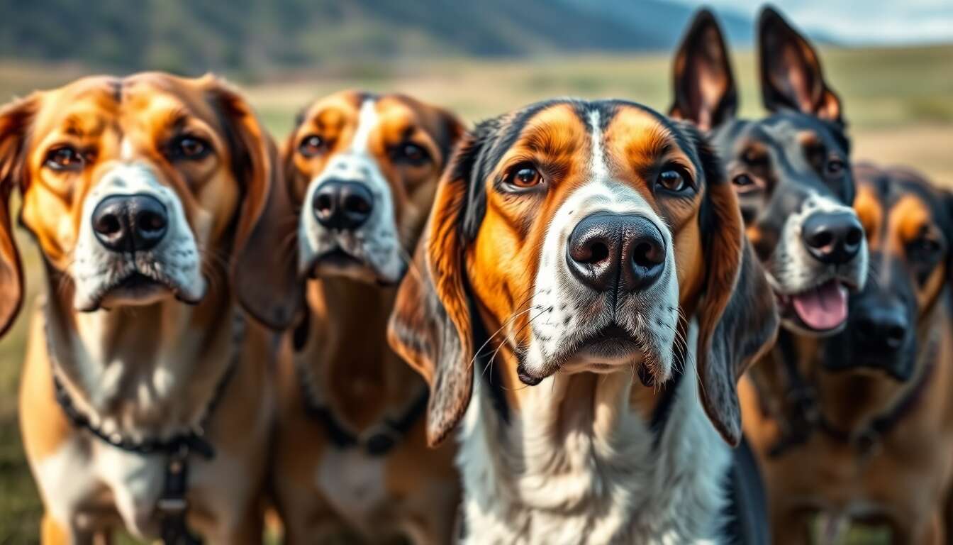 Les races de chiens &agrave; l'odorat exceptionnel