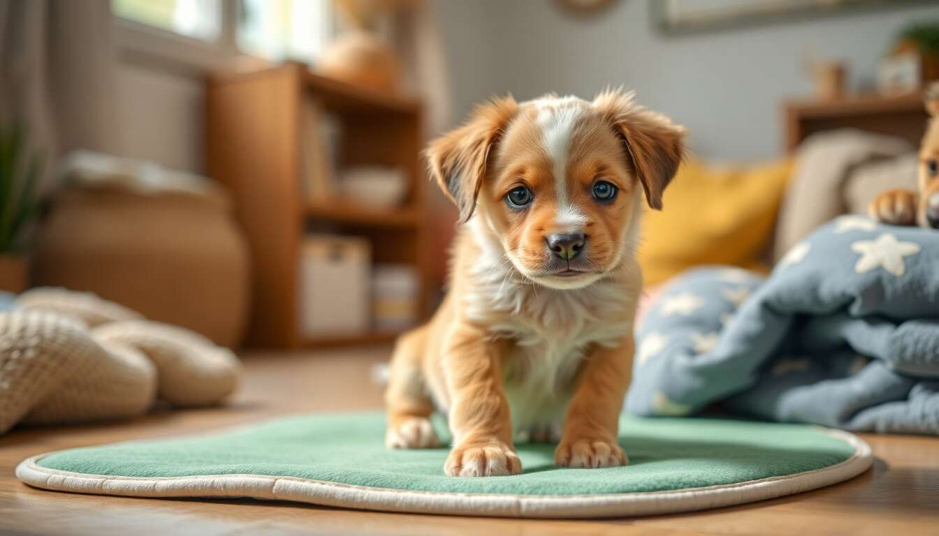 Apprentissage de la propreté : conseils pratiques pour jeunes chiots
