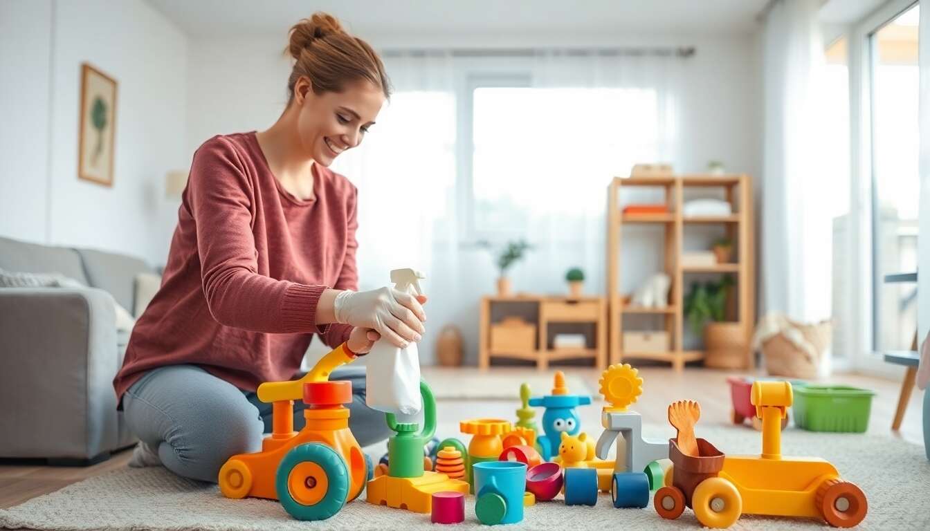 Entretien des jouets : prévenir les accidents domestiques