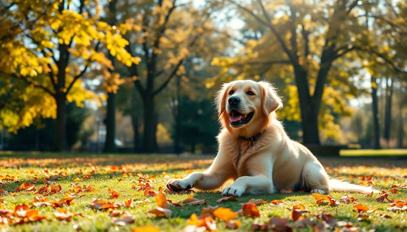 Chiens seniors : activités douces pour maintenir leur forme physique