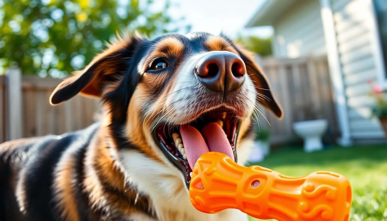 Pourquoi choisir un jouet &agrave; m&acirc;cher adapt&eacute; &agrave; son chien