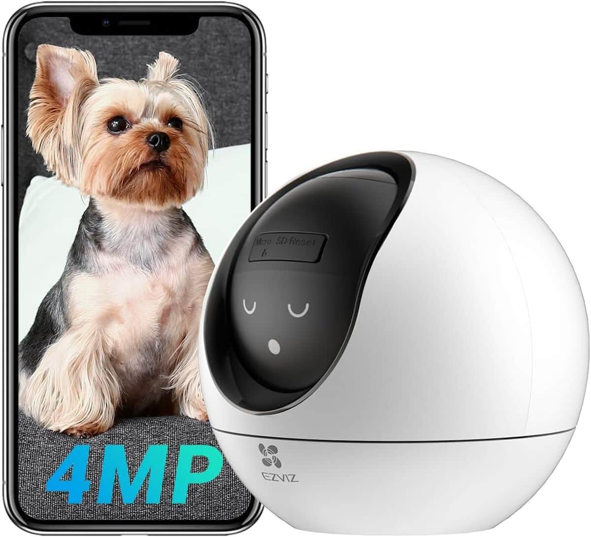 Test de la caméra de surveillance EZVIZ C6 4MP : performance 360° et suivi intelligent