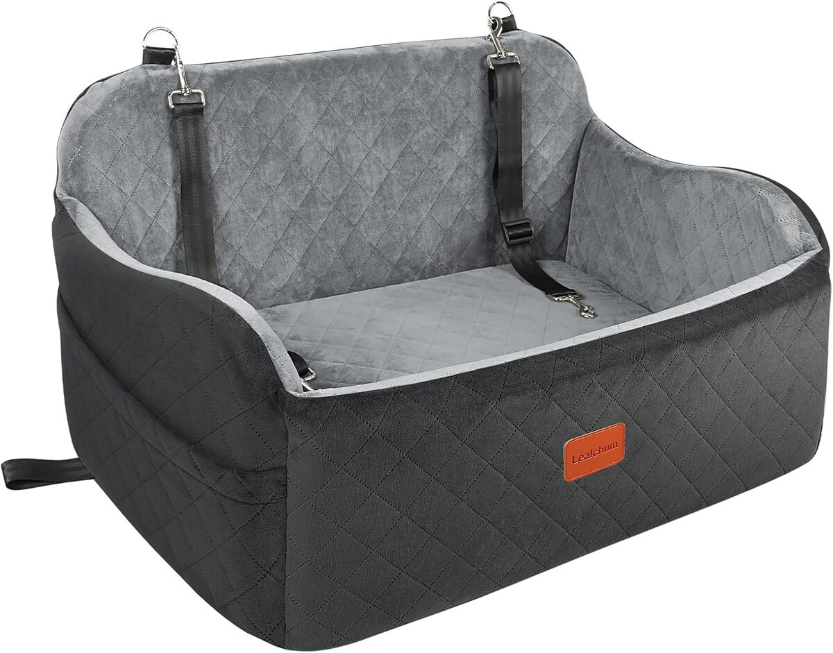 Test : siège de voiture Lealchum pour chien jusqu'à 25 kg, pratique et facile à installer