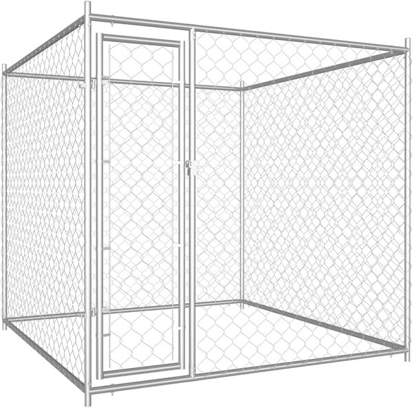 vidaXL Chenil d'extérieur pour Chiens 193x193x185 cm