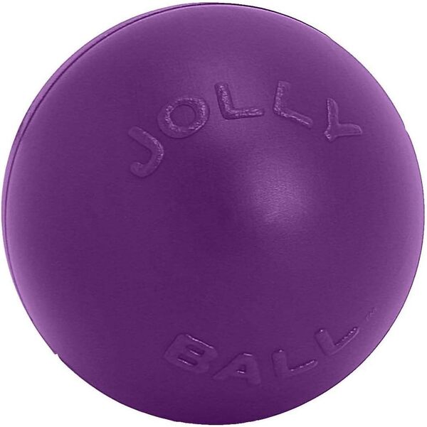 Jolly Pets Ball Push-n-Play Jouet pour Chien Rouge 35 cm