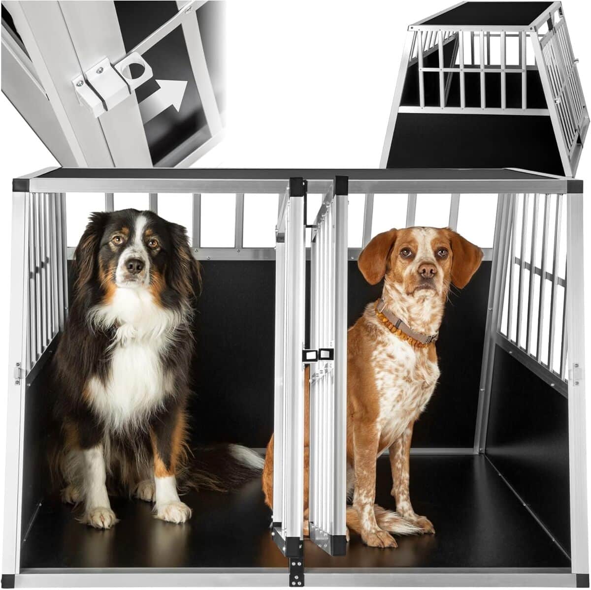 Test : cage de transport double tectake légère et solide