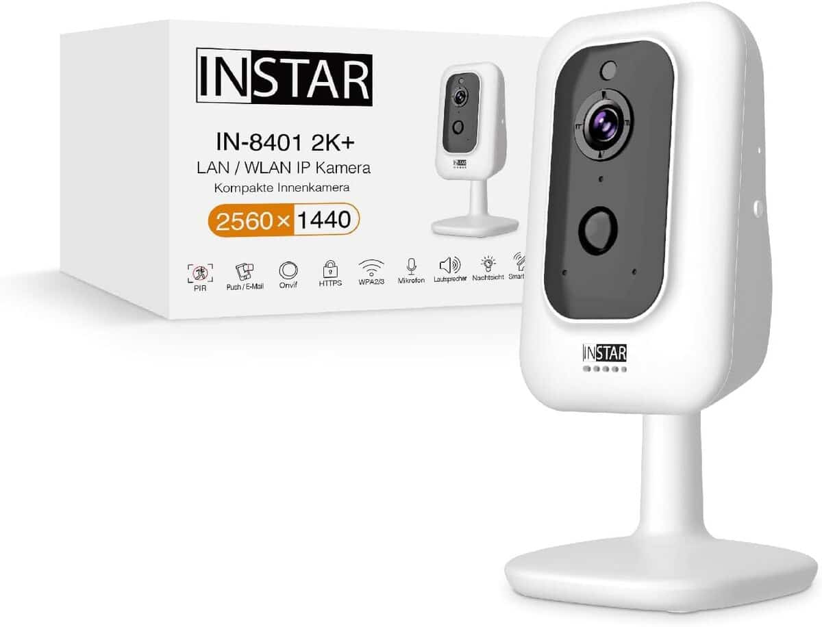 Test caméra INSTAR IN-8401 : surveillez en 2K+