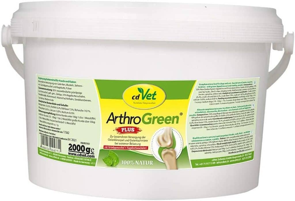 Test du cdVet ArthroGreen Plus : soutien articulaire efficace pour chiens et chats