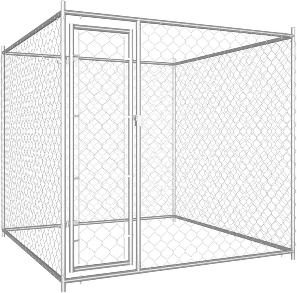 Test du chenil d'extérieur vidaXL : espace sécurisé pour vos chiens