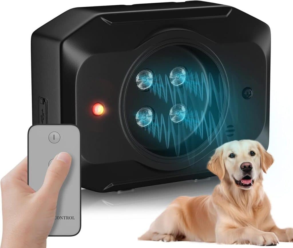 Test du dispositif anti-aboiement QEWEUUIE NO.7 pour chiens