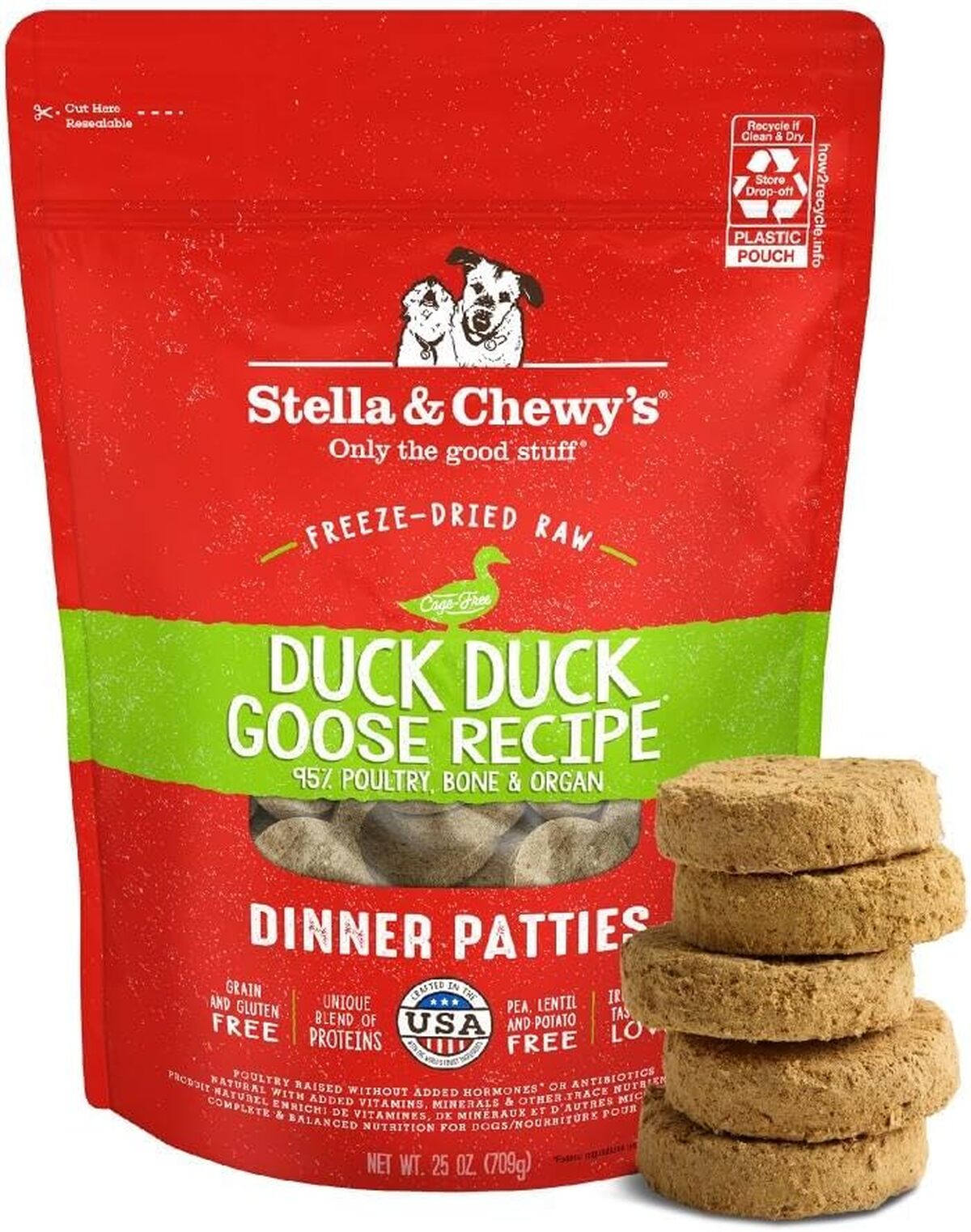 Test : galettes crues Stella & Chewy's pour chiens difficiles