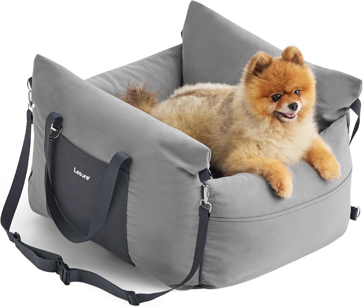 Test : siège auto Lesure pour chiens, confort et sécurité