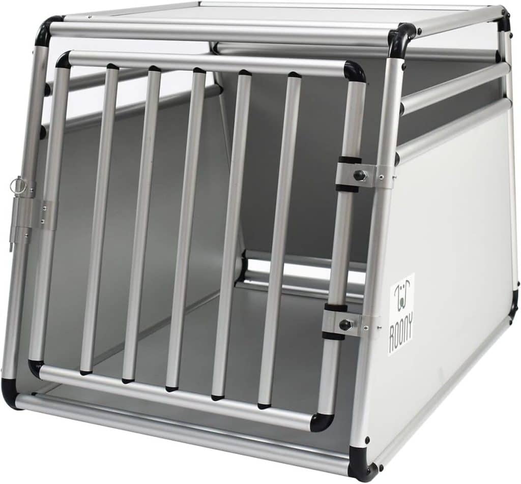 Test : cage de transport pour chien tube alu rond (L)