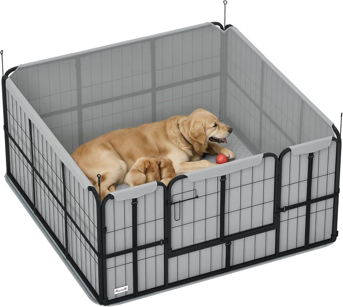 Test du parc de mise bas PawHut : confort et sécurité pour votre chien