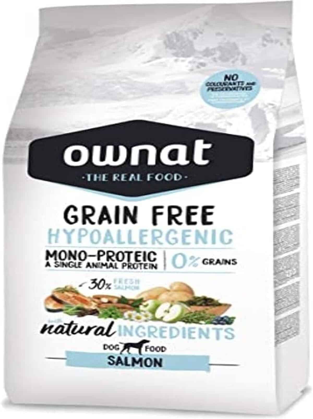 Test : ownat croquettes hypoallergenic salmon