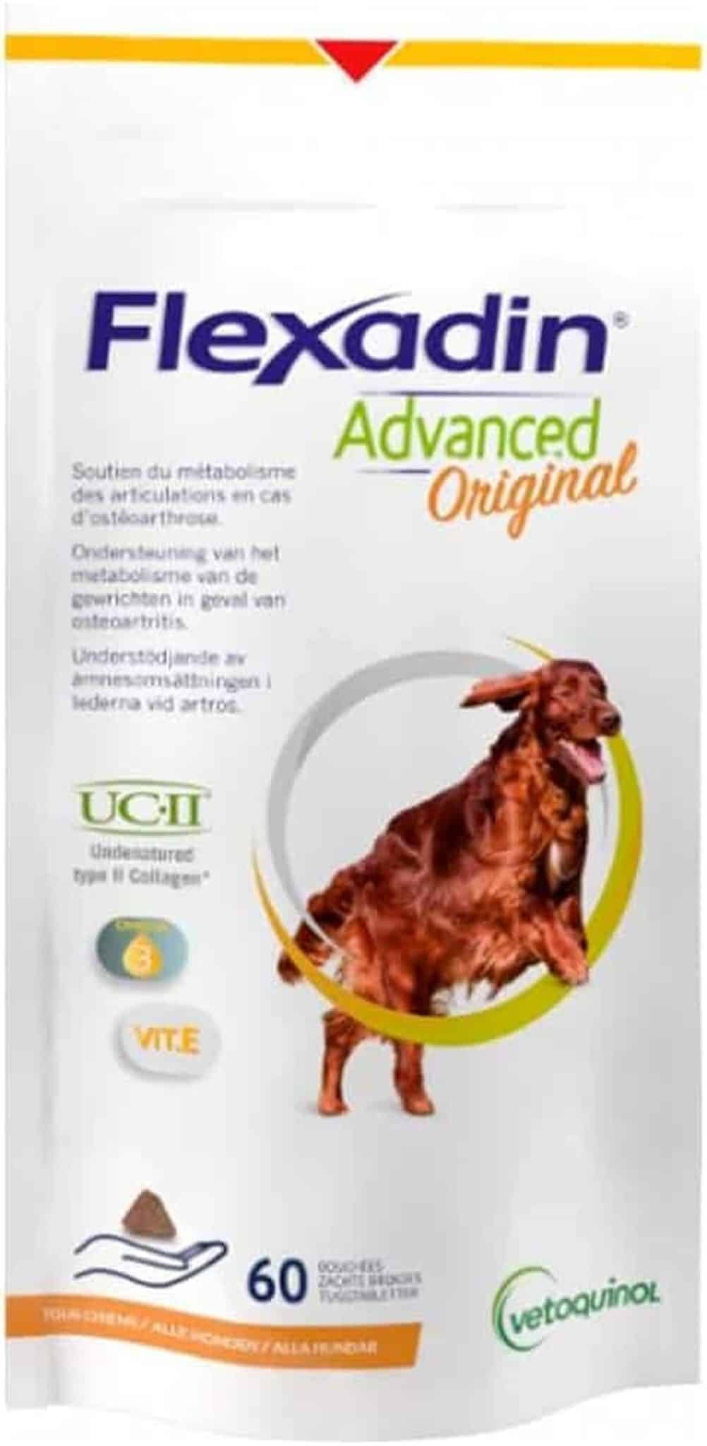 Avis sur les croquettes à mâcher Flexadin Advanced Original